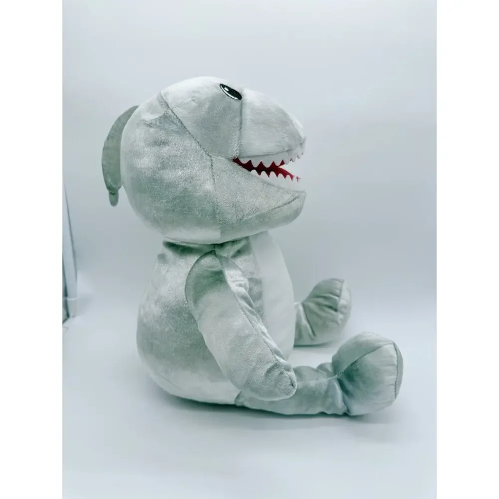 Build A Bear BAB Toothy Gray Shark Plush Stuffed Animal Toy 15